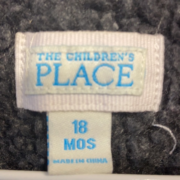 Children’s Place hooded wool jacket size 18 months - Picture 6 of 7